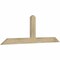 Ekena Millwork Portland Rough Sawn Timber Gable Bracket, Douglas Fir, 60"W x 20"H x 2"D x 4"F, 8/12 Pitch GBW060X20X0204POR00RDF - alternate 5